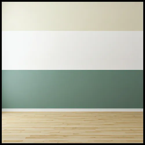 Two-Tone Wallpaper Accent