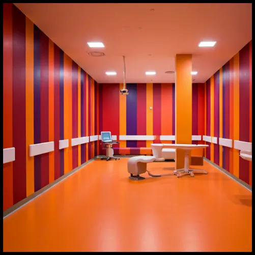 Colorful Striped Walls