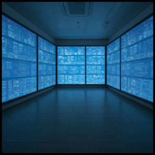 Digital Screens as Walls