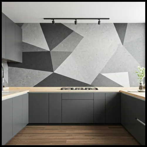 Geometric Shapes for Modern Kitchens