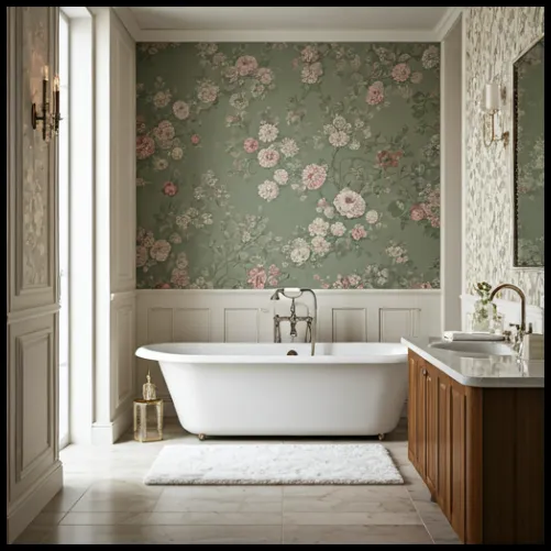 Flowered Wallpaper