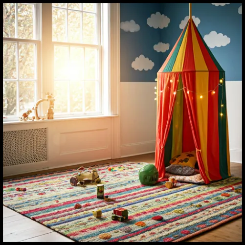 Set Up a Play Tent