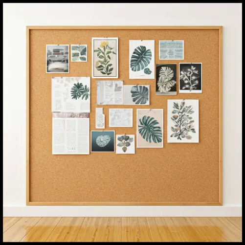 Corkboard Wall