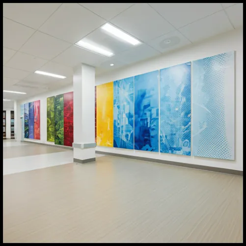 Ceiling-to-Floor Art Panels