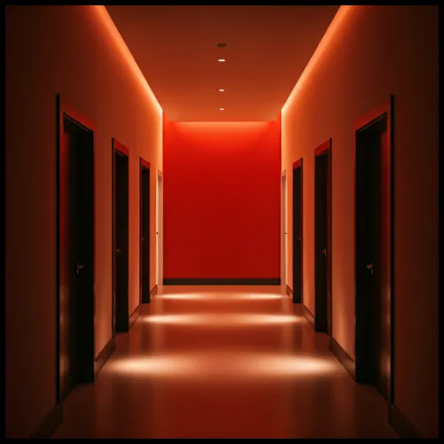 Bright Hallway Decor