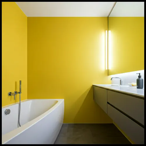 Sunny Yellow Paint