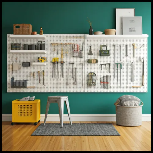 Pegboard Organization