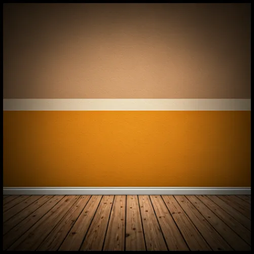 A Horizontal Two-Tone Wall